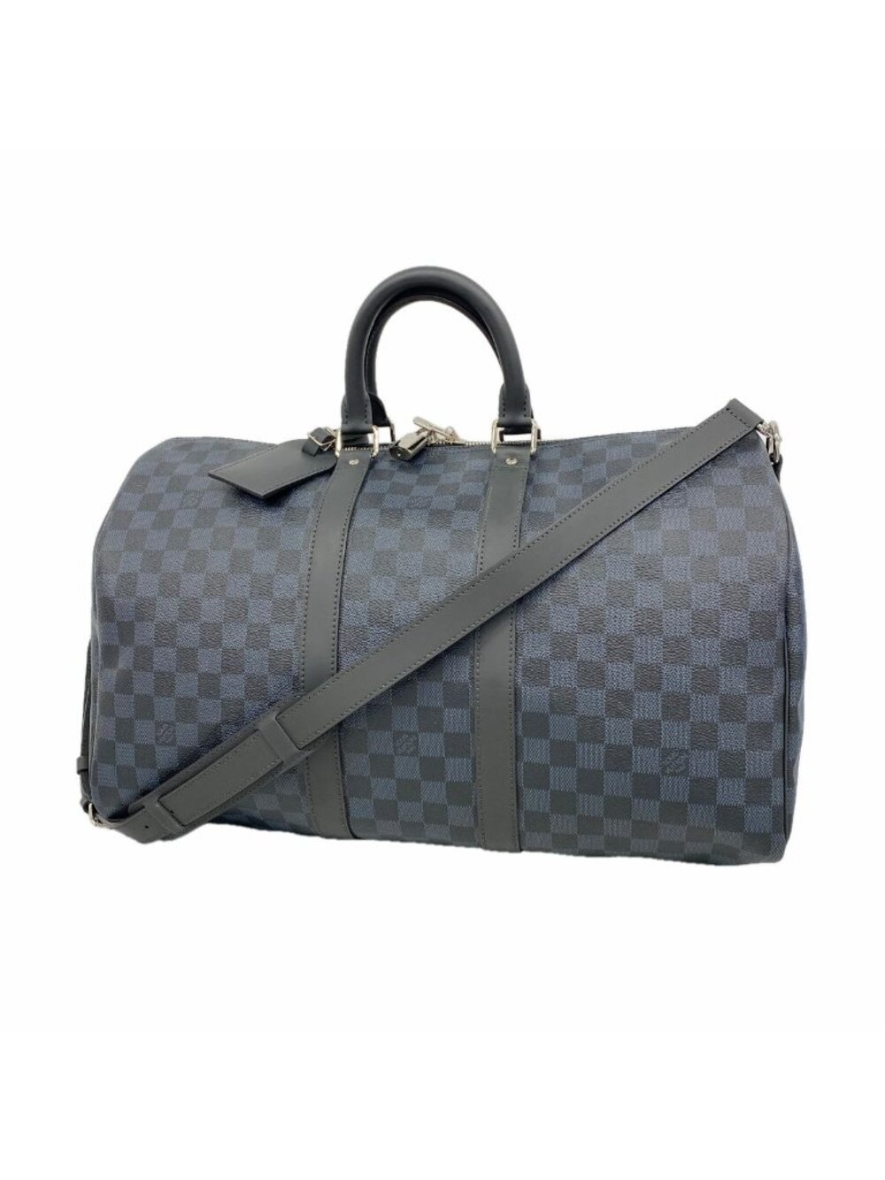 Louis Vuitton Boston Bag Damier Cobalt Keepall Bandouliere 45
